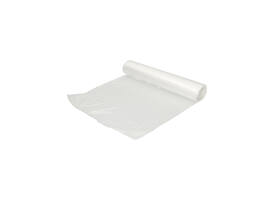 Afvalzak Hynex 50x55cm HDPE recycled T15 25L transparant rol à 50 stuks