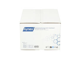 Afvalzak Hynex 50x55cm HDPE recycled T15 25L transparant rol à 50 stuks
