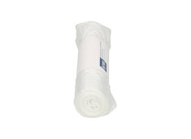 Afvalzak Hynex 45x50cm HDPE recycled T15 20L transparant rol à 50 stuks
