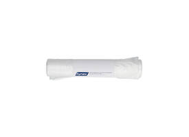 Afvalzak Hynex 45x50cm HDPE recycled T15 20L transparant rol à 50 stuks
