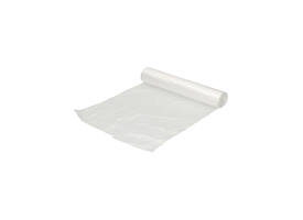 Afvalzak Hynex 45x50cm HDPE recycled T15 20L transparant rol à 50 stuks