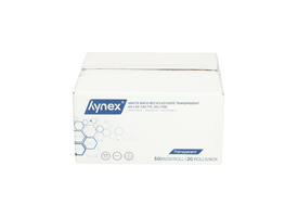 Afvalzak Hynex 45x50cm HDPE recycled T15 20L transparant rol à 50 stuks