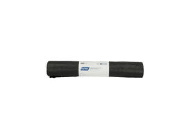 Afvalzak Hynex 60x80cm HDPE recycled T25 60L zwart rol à 25 stuks