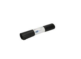 Afvalzak Hynex 60x80cm HDPE recycled T25 60L zwart rol à 25 stuks