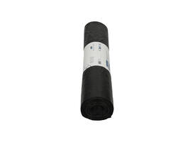 Afvalzak Hynex 60x80cm HDPE recycled T25 60L zwart rol à 25 stuks