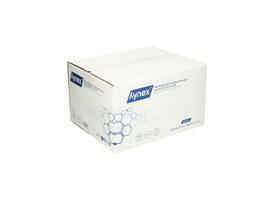 Afvalzak Hynex 60x80cm HDPE recycled T25 60L zwart rol à 25 stuks