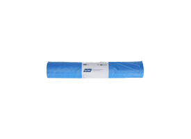 Afvalzak Hynex 70x110cm HDPE recycled T25 120L blauw rol à 25 stuks