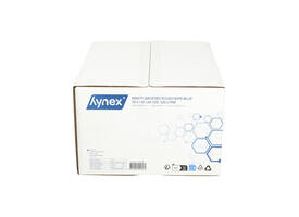 Afvalzak Hynex 70x110cm HDPE recycled T25 120L blauw rol à 25 stuks