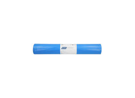Afvalzak Hynex 80x110cm LDPE recycled T60 130L blauw rol à 20 stuks