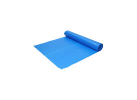 Afvalzak Hynex 80x110cm LDPE recycled T60 130L blauw rol à 20 stuks