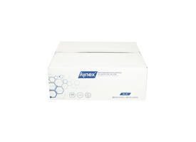 Afvalzak Hynex 70x110cm LDPE recycled T100 120L blauw rol à 20 stuks