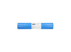 Afvalzak Hynex 70x110cm LDPE recycled T60 120L blauw rol à 20 stuks