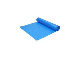 Afvalzak Hynex 70x110cm LDPE recycled T60 120L blauw rol à 20 stuks