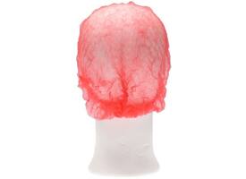 Haarnet CMT clip non-woven L 53cm PP rood 100 stuks