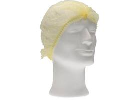 Haarnet CMT clip non-woven L 53cm PP geel 100 stuks