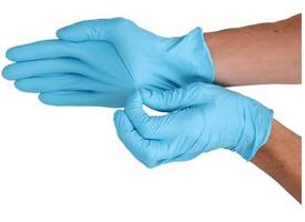Handschoen CMT S soft nitril blauw 100 stuks