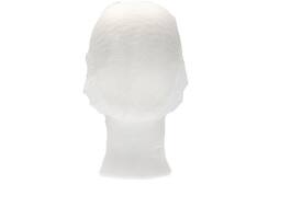 Haarnet CMT bouffant non-woven XL 58cm PP wit 100 stuks