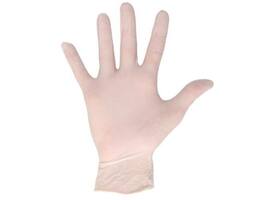 Handschoen CMT M latex poedervrij wit 100 stuks