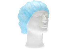 Haarnet CMT bouffant non-woven XL 58cm PP blauw 100 stuks