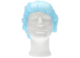 Haarnet CMT bouffant non-woven XL 58cm PP blauw 100 stuks