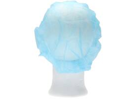 Haarnet CMT bouffant non-woven XL 58cm PP blauw 100 stuks