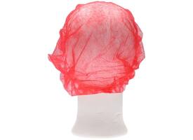Haarnet CMT bouffant non-woven XL 58cm PP rood 100 stuks