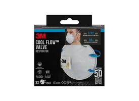 Stofmasker 3M voor schuren 8822 FFP2 met ventiel 3 stuks