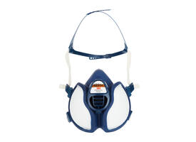 Mondmasker 3M met geïntegreerde filters 4251+, A1P2 organische dampen