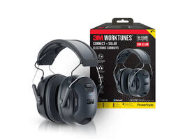 Oorkap 3M WorkTunes Connect en Solar Bluetooth 33dB zwart