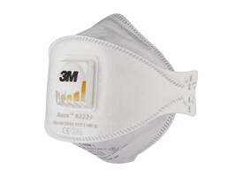 Stofmasker 3M Aura Comfort Cool Flow 9332 FFP3 met ventiel 10 stuks
