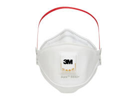 Stofmasker 3M Aura Comfort Cool Flow 9332 FFP3 met ventiel 5 stuks