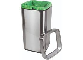 Afvalbak MAUL Prime 25 liter met inwerpopening rvs