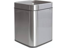Afvalbak MAUL Prime 15 liter met inwerpopening rvs