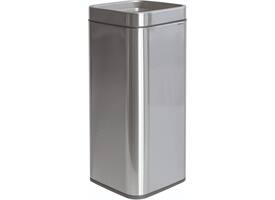Afvalbak MAUL Prime 30 liter met inwerpopening rvs