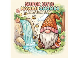 Kleurboek Super Cute Kawaii gnomes
