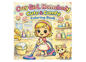 Kleurboek Cozy Girl Homebody Cute & Comfy