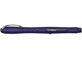 Rollerpen STABILO worker+ Wildflower medium Pruisisch blauw