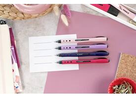 Rollerpen STABILO worker+ Wildflower medium Pruisisch blauw