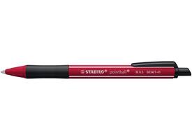 Balpen STABILO pointball Wildflower medium bordeaux