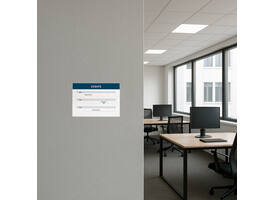 Posterhouder Europel zelfklevend A5 liggend 5 stuks