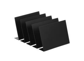 Krijtbord Europel L-standaard A5 horizontaal 5 stuks