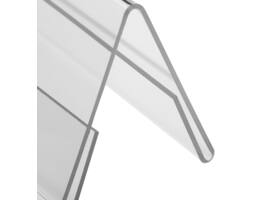 Tafelnaambord Europel A6 gevouwen 10 stuks