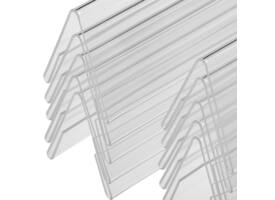 Tafelnaambord Europel A6 gevouwen 10 stuks