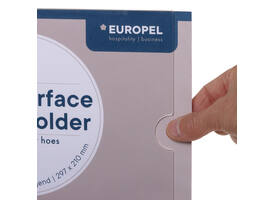 Posterhouder Europel zelfklevend A4 liggend 5 stuks