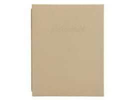 Menukaart Securit Signature A4 zand