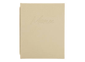 Menukaart Securit Signature A5 zand