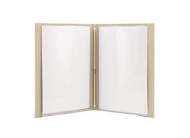 Menukaart Securit Signature A5 zand