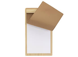Menukaart Securit Signature klembord A45 licht hout bruin