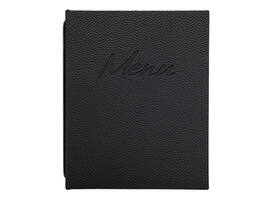 Menukaart Securit Signature A5 zwart
