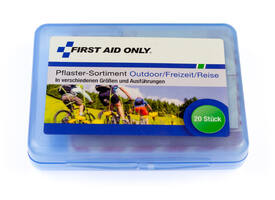 Pleisters First Aid Only outdoor/reizen 20 stuks